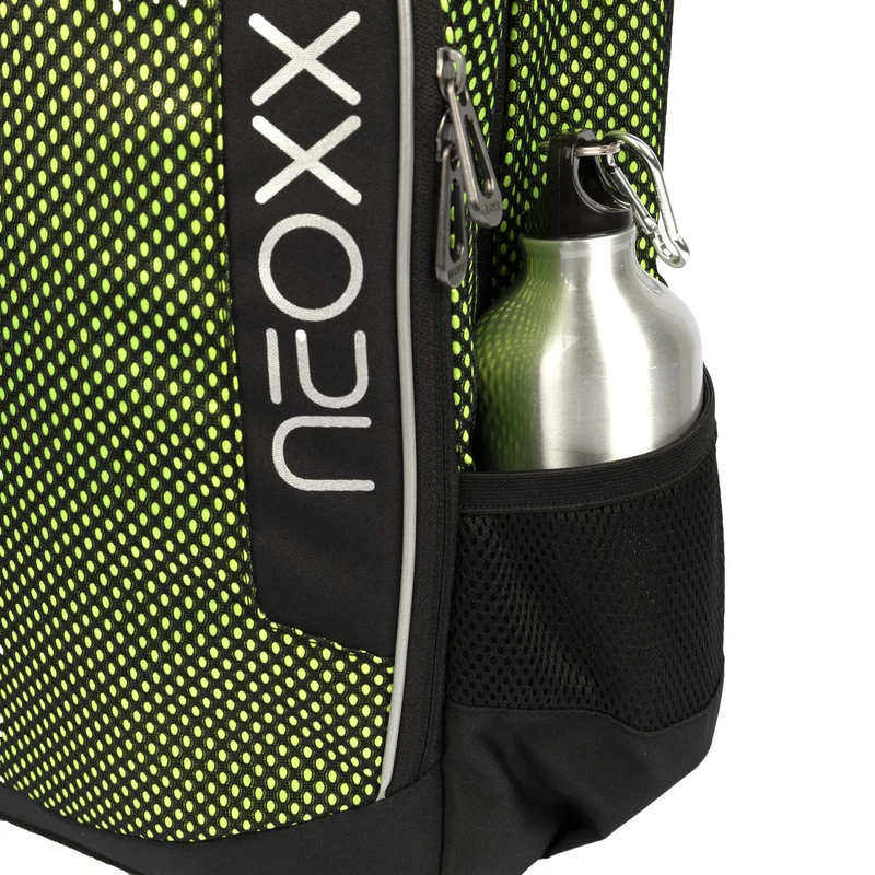 Neoxx FLOW - Mochila escolar 42.5 cm (All about Neon)