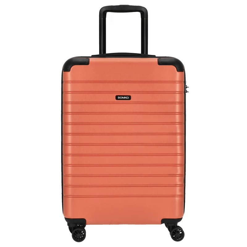Somko Line - Trolley con 4 ruedas M 67 cm (coral)