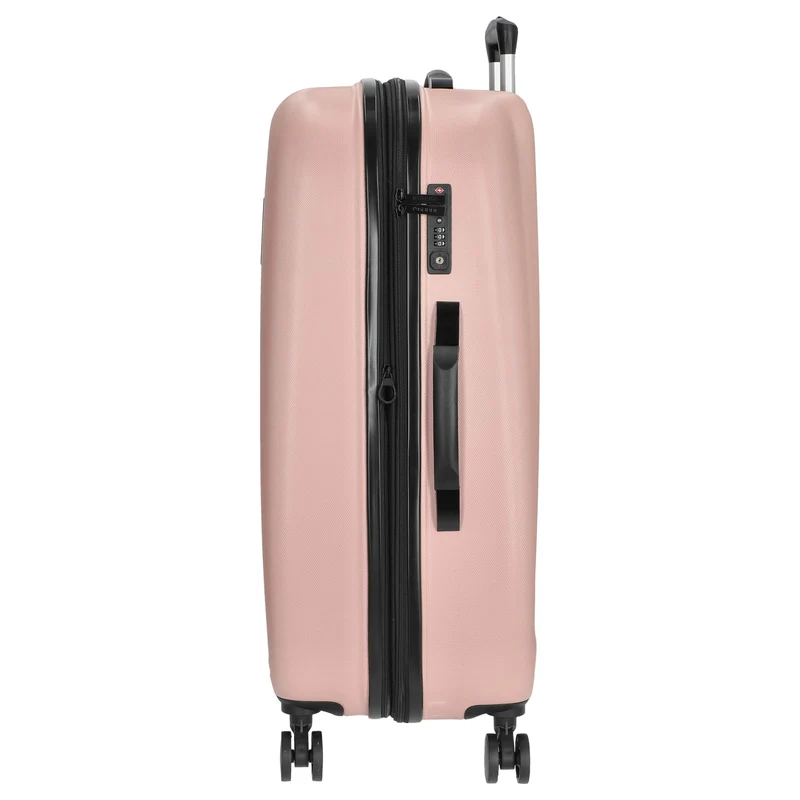 Gabol Paradise XP - Trolley de 4 ruedas L 77 cm expandible (rosa)