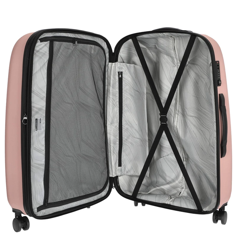 Gabol Paradise XP - Trolley de 4 ruedas L 77 cm expandible (rosa)