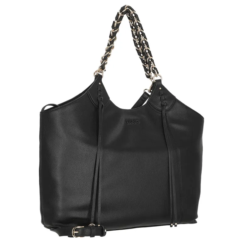 Liu Jo Euthalia - Bolso Shopper L 43 cm (nero)