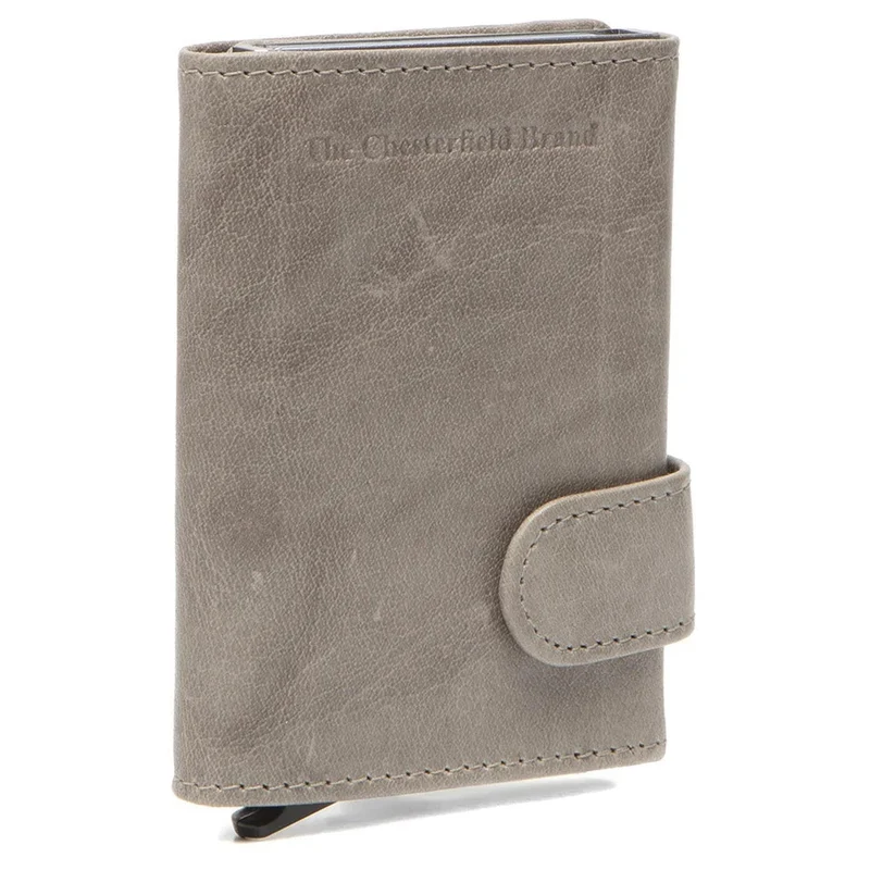 The Chesterfield Brand Portland - Tarjetero 6cc 10 cm RFID (light grey)