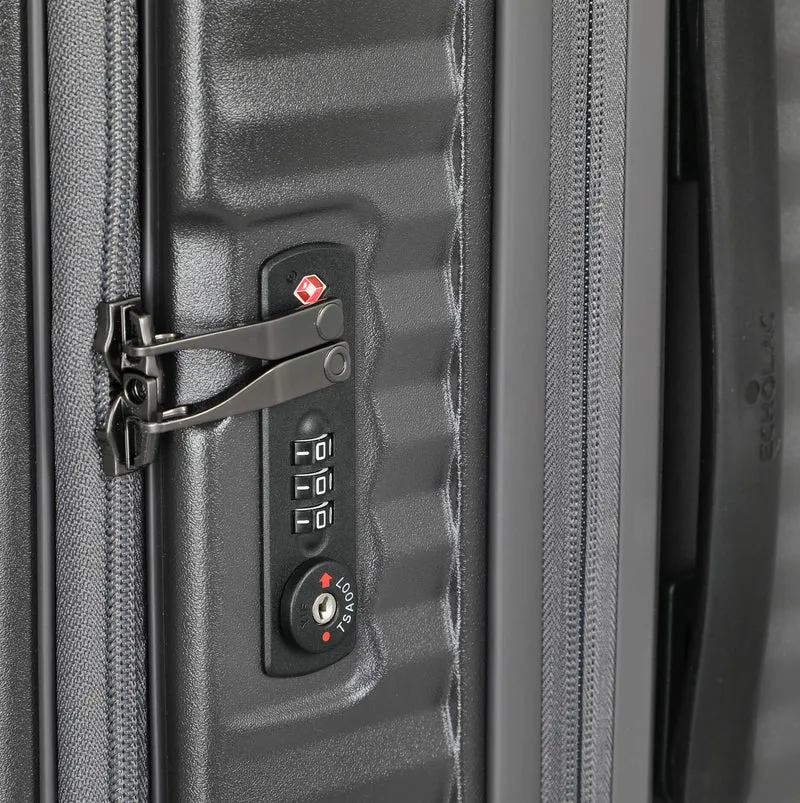 Echolac Celestra FA - Maleta de 4 ruedas M 65 cm (gris oscuro +)