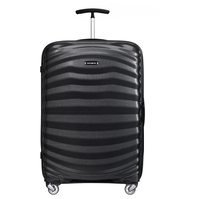 Samsonite Lite-Shock - Trolley de 4 ruedas M 69 cm (black)