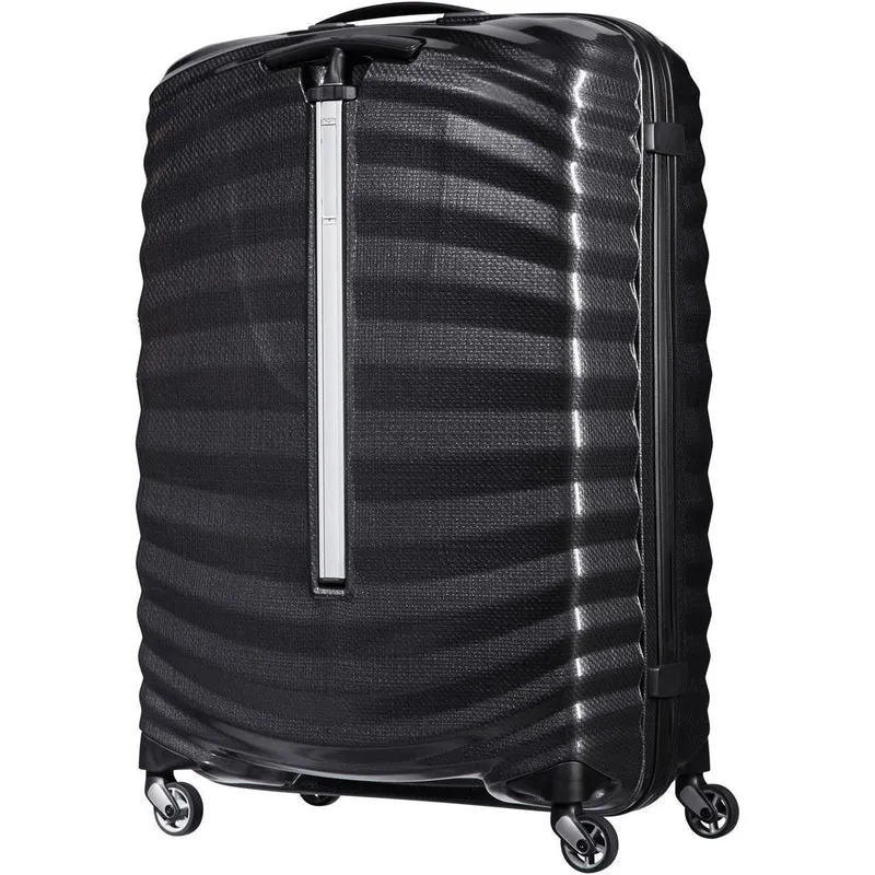 Samsonite Lite-Shock - Trolley de 4 ruedas M 69 cm (black)