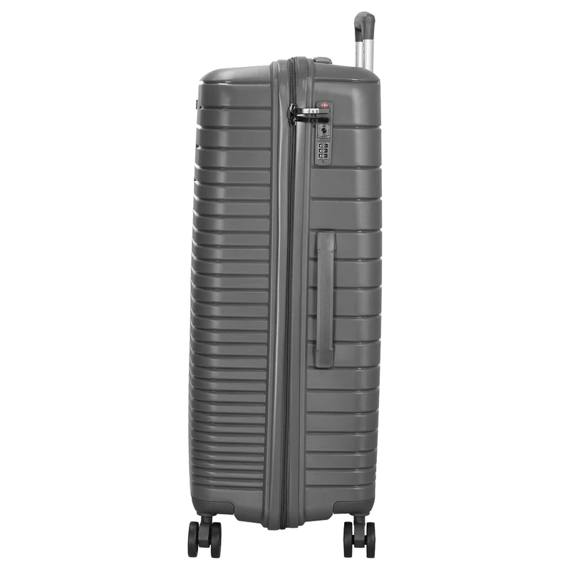D&N Travel Line 4600 - Juego de maletas, 3 piezas (gris)