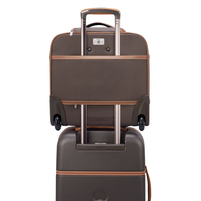 Delsey Paris Chatelet Air 2.0 (Ryanair) - Trolley de cabina con 2 ruedas 42 cm (braun)