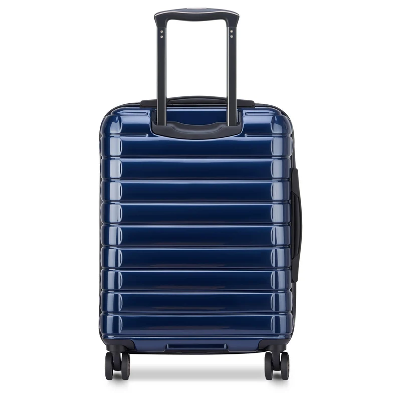 Delsey Paris Shadow 5.0 - Trolley de cabina Slim Line USB 4 ruedas 55 cm (marineblau)