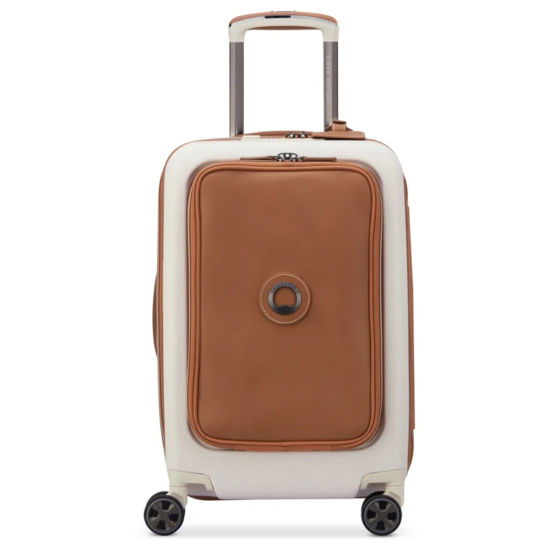 Delsey Paris Chatelet Air 2.0 - Trolley de cabina de 4 ruedas 55 cm expandible 14" USB (angora)
