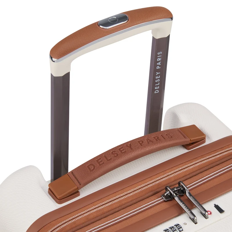 Delsey Paris Chatelet Air 2.0 - Trolley de cabina de 4 ruedas 55 cm expandible 14" USB (angora)