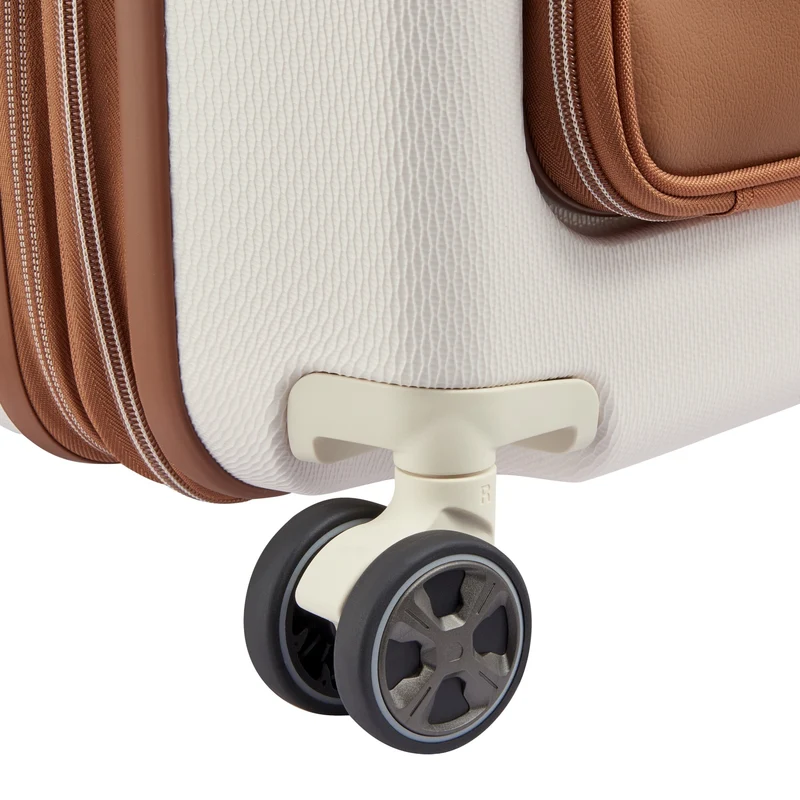 Delsey Paris Chatelet Air 2.0 - Trolley de cabina de 4 ruedas 55 cm expandible 14" USB (angora)