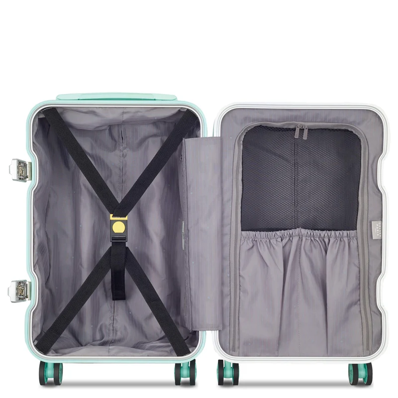 Delsey Paris Bastille 2.0 - Trolley de cabina con 4 ruedas S 55 cm (minze)
