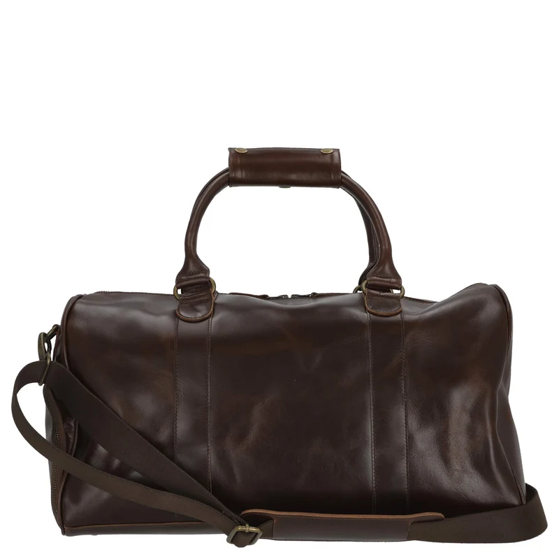Buckle & Seam Collin - Bolsa de viaje 48 cm (braun/blau)