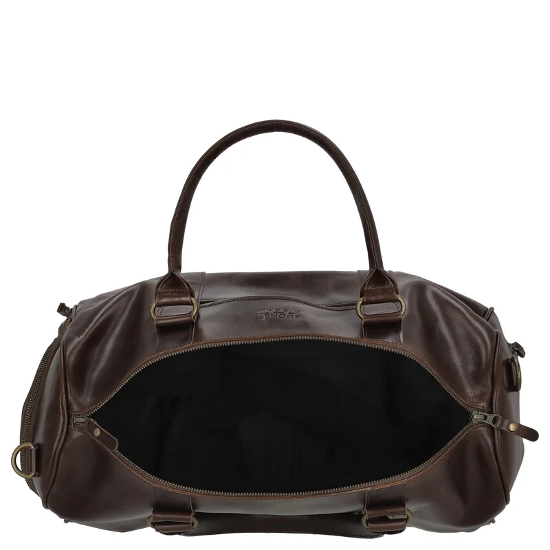 Buckle & Seam Collin - Bolsa de viaje 48 cm (braun/blau)