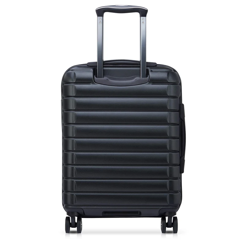 Delsey Paris Shadow 5.0 - Trolley de cabina con 4 ruedas Slim Line USB 55 cm (schwarz)