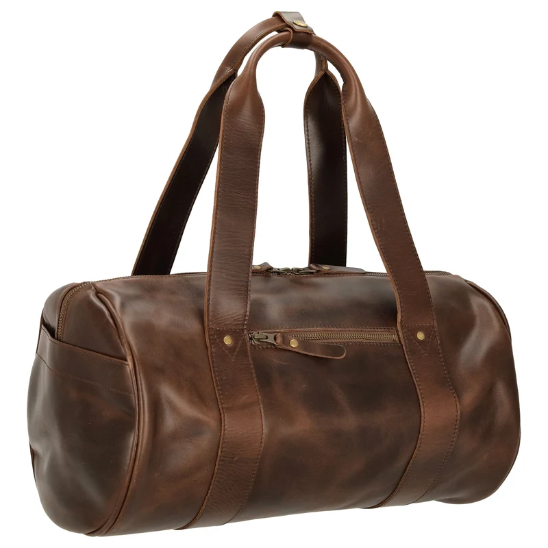 Buckle & Seam Chap Bolsa de viaje 40 cm (brown/dots)