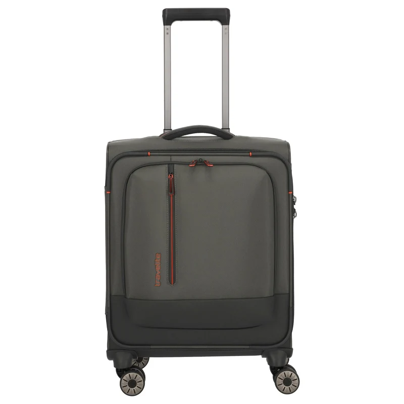 Travelite Crosslite - Trolley de cabina con 4 ruedas S 55 cm (oliv)