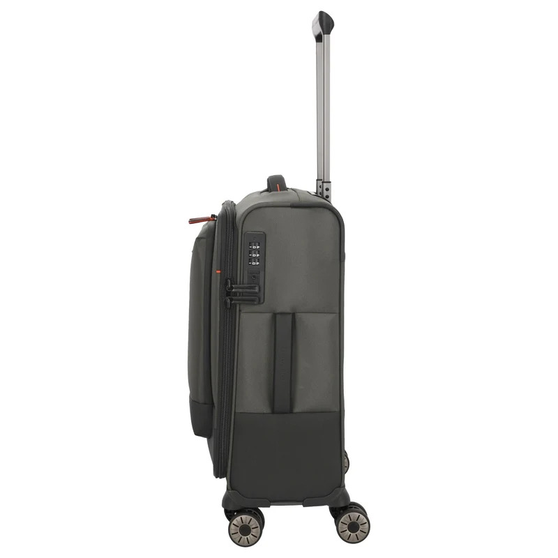 Travelite Crosslite - Trolley de cabina con 4 ruedas S 55 cm (oliv)