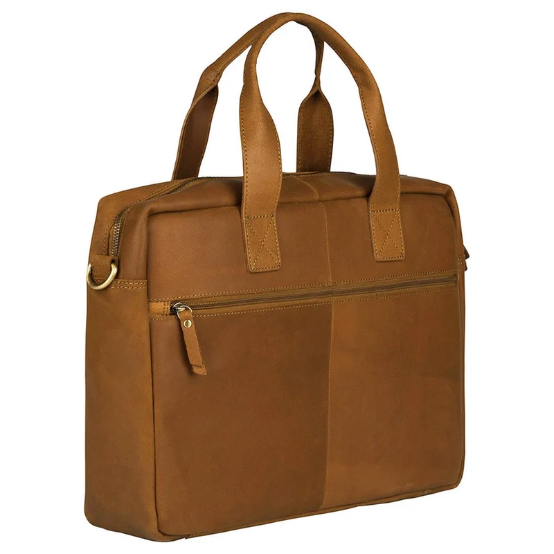 Burkely Vintage River Workbag - Bolsa para portátil 15.6'' 41 cm (cognac)