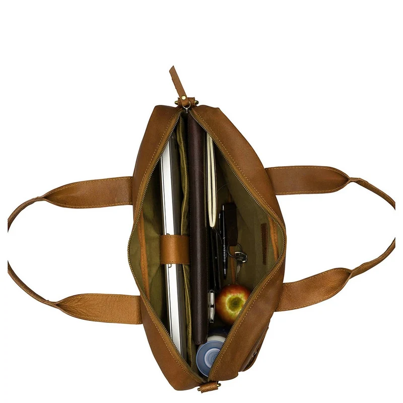 Burkely Vintage River Workbag - Bolsa para portátil 15.6'' 41 cm (cognac)