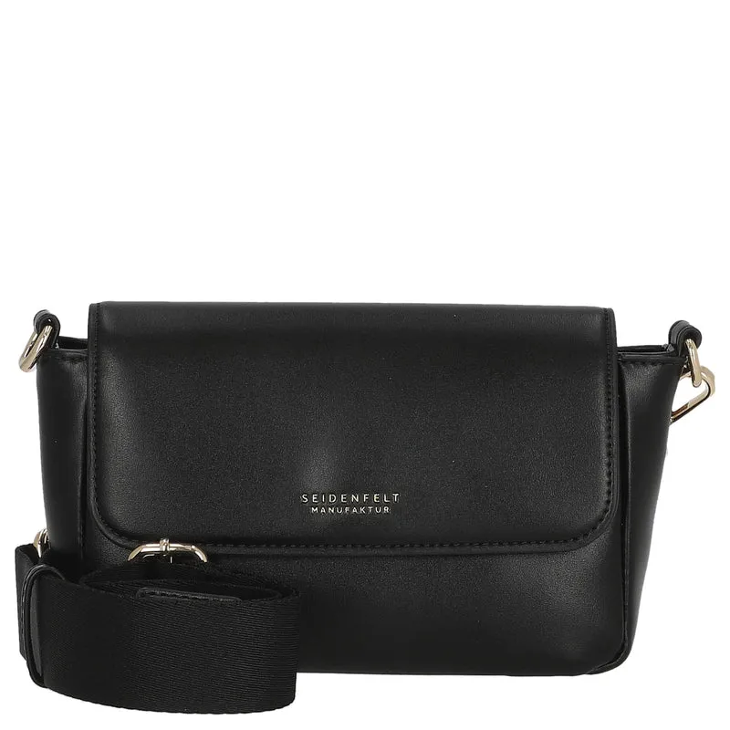 Seidenfelt Tolita - Bolso bandolera 22 cm (black/gold)