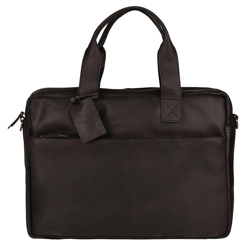Burkely Vintage River Workbag - Bolsa para portátil 15.6'' 41 cm (black)
