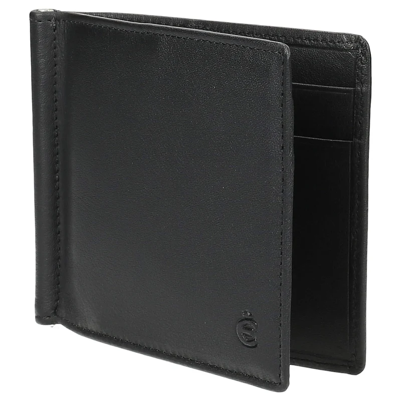 Esquire Logo - Cartera 6cc 11 cm RFID CARDSAFE (black)