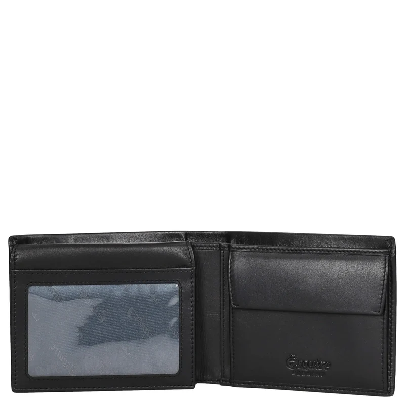 Esquire New Silk - Cartera 12cc 12.5 cm (black)