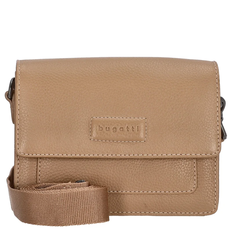 bugatti Elsa - Bolso bandolera de cuero S 18.5 cm (sand)