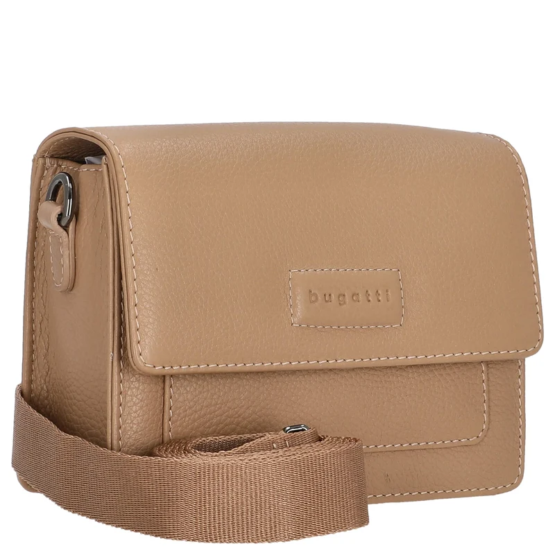 bugatti Elsa - Bolso bandolera de cuero S 18.5 cm (sand)