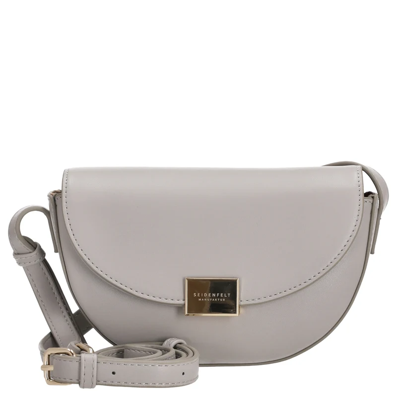 Seidenfelt Ellanda Saddle - Bolso bandolera 21 cm (light grey)