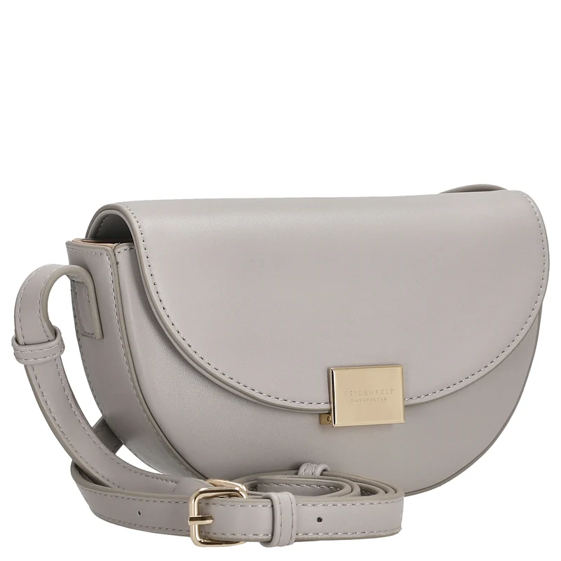 Seidenfelt Ellanda Saddle - Bolso bandolera 21 cm (light grey)