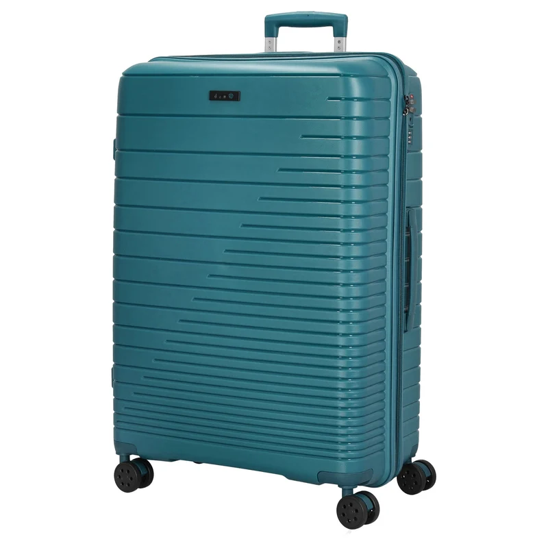 D&N Travel Line 4600 - Set de trolley, 3 piezas (petrol)