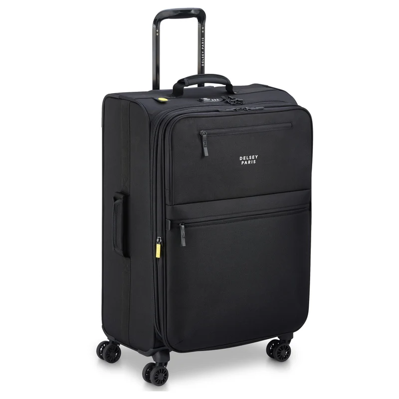 Delsey Paris Maubert 2.0 - Maleta de 4 ruedas 69 cm adulto (color: negro)