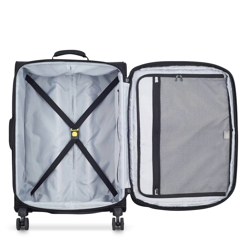 Delsey Paris Maubert 2.0 - Maleta de 4 ruedas 69 cm adulto (color: negro)
