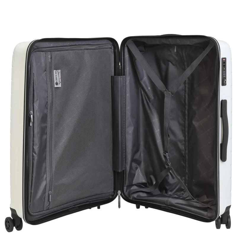 CHECK.IN Orlando - Trolley de 4 ruedas 67 cm (weiß)