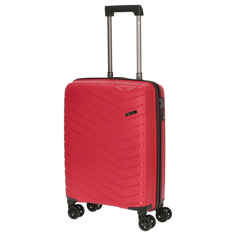 CHECK.IN Orlando - Maleta de cabina de 4 ruedas 55 cm (magenta)