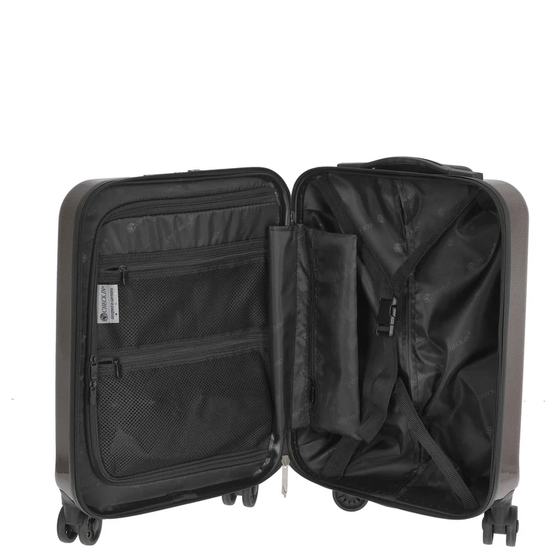 CHECK.IN London 2.0 - Trolley de 4 ruedas 50 cm (carbon champagner)
