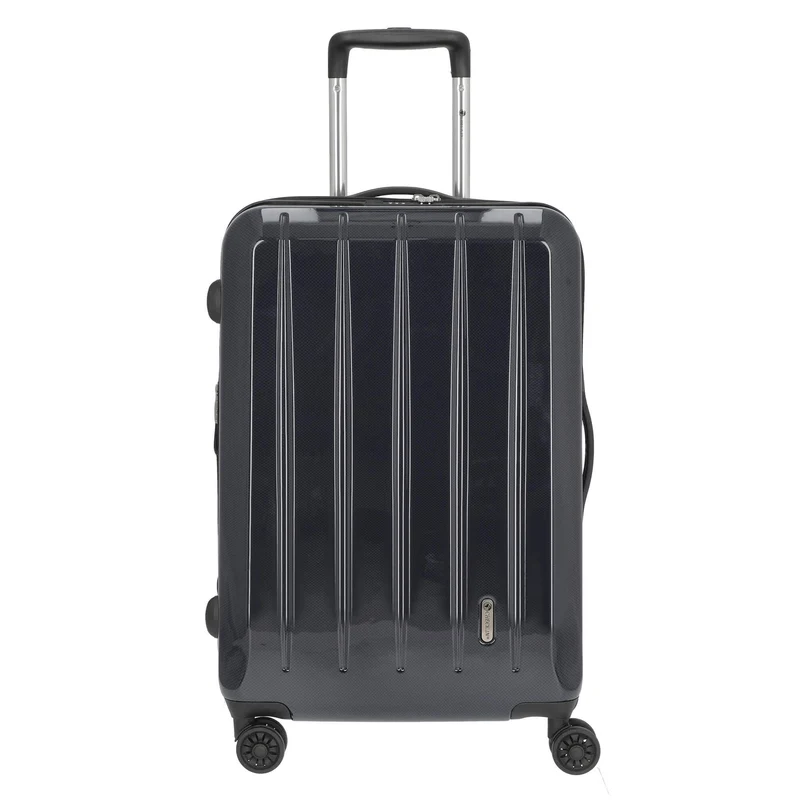 CHECK.IN London 2.0 - Trolley de 4 ruedas 67 cm (carbon blau)