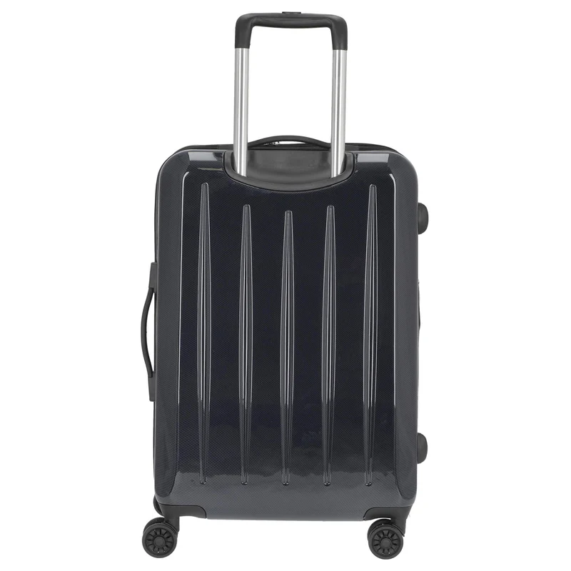 CHECK.IN London 2.0 - Trolley de 4 ruedas 67 cm (carbon blau)