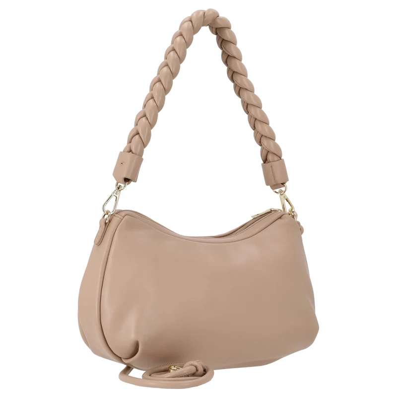 Seidenfelt Ikast Hobo - Bolso bandolera 31 cm (beige/gold)