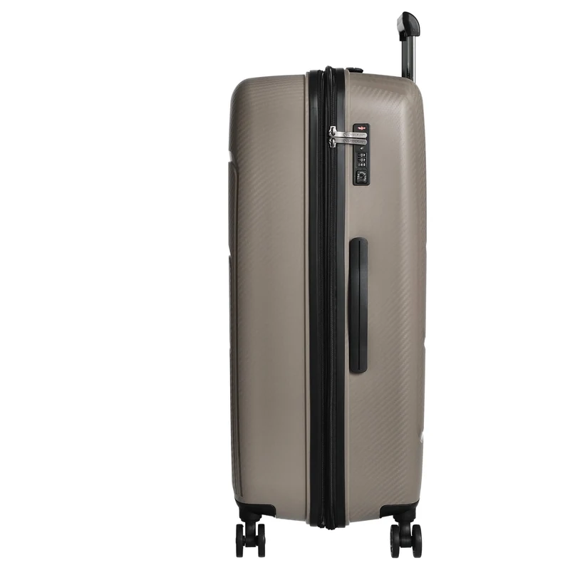 CHECK.IN St. Louis - Trolley de 4 ruedas 77 cm expandible (taupe)