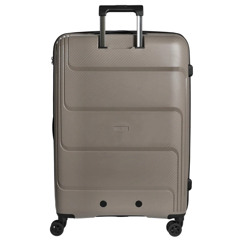 CHECK.IN St. Louis - Trolley de 4 ruedas 77 cm expandible (taupe)
