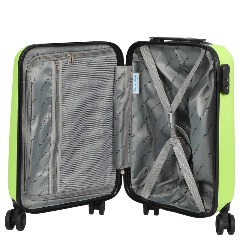 CHECK.IN Aurora - Trolley de cabina con 4 ruedas 54 cm (limettengrün)