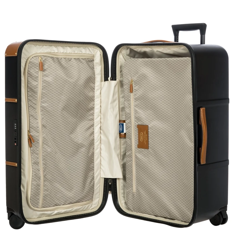 Brics Bellagio Trunk - Trolley de 4 ruedas 74 cm (black/tan)
