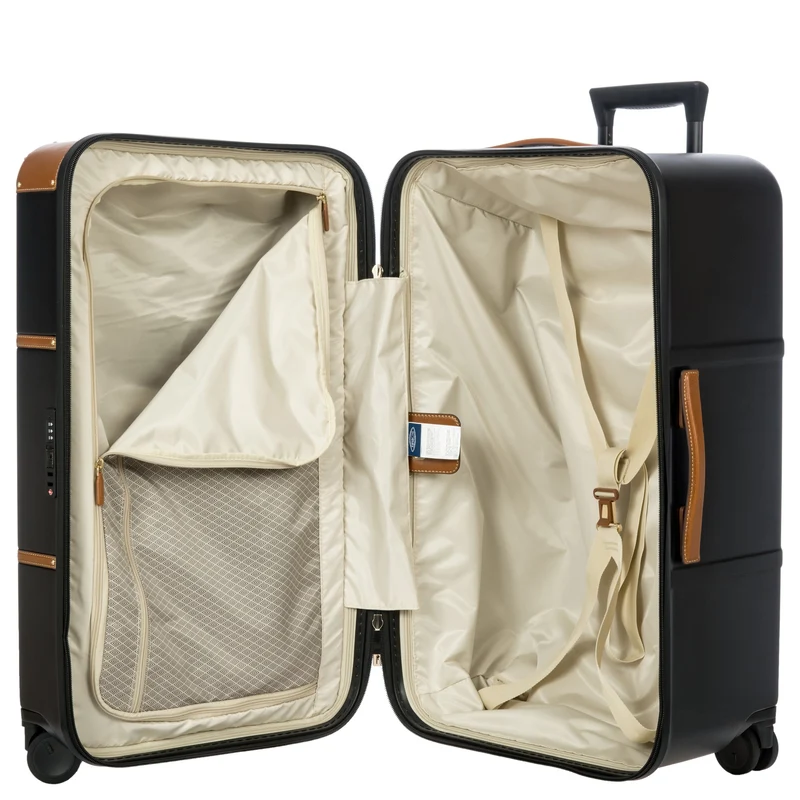 Brics Bellagio Trunk - Trolley de 4 ruedas 74 cm (black/tan)