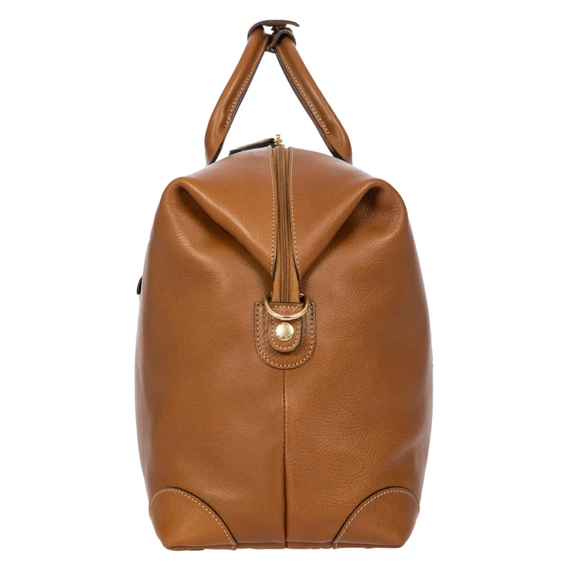 Brics Life Pelle Weekender - Bolsa de viaje 43 cm Leder (cognac)