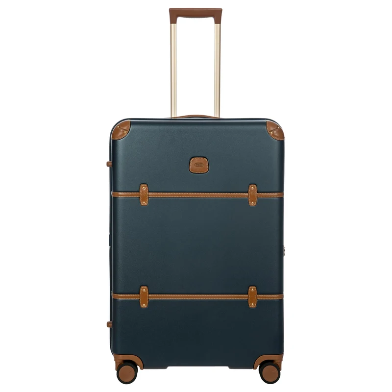 Brics Bellagio - Trolley de 4 ruedas 76 cm expandible (blue/tan)