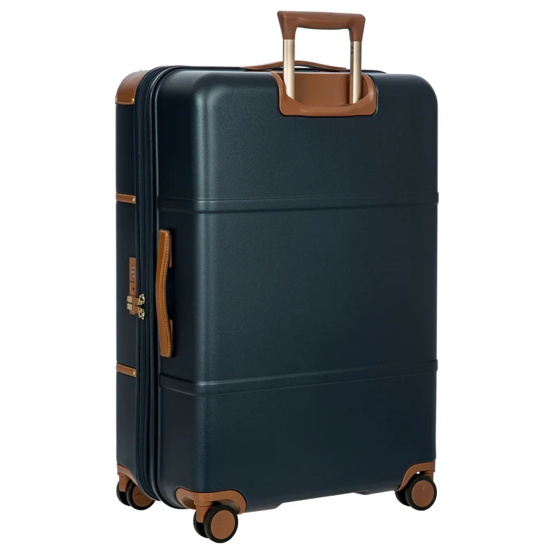 Brics Bellagio - Trolley de 4 ruedas 76 cm expandible (blue/tan)