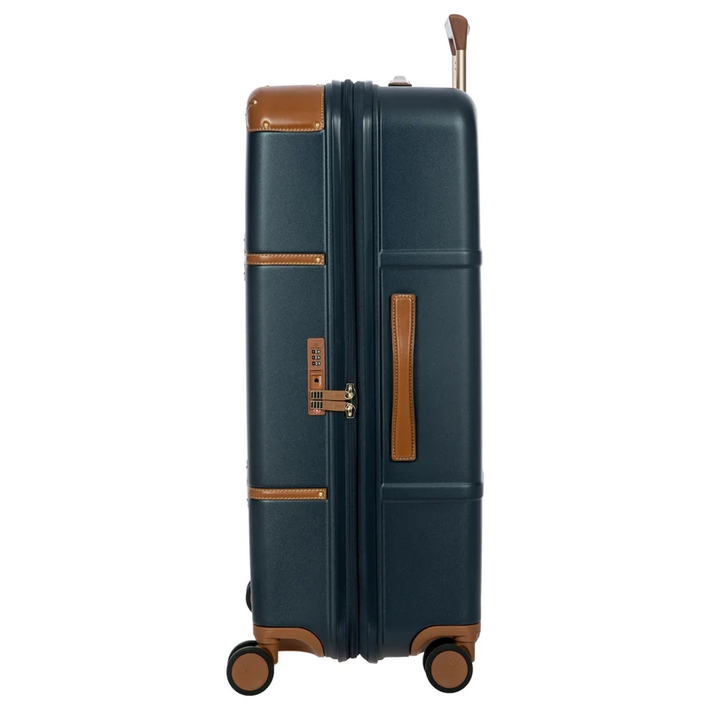 Brics Bellagio - Trolley de 4 ruedas 76 cm expandible (blue/tan)